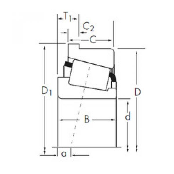 Bearing X32311BM/Y32311BRM Timken #1 image