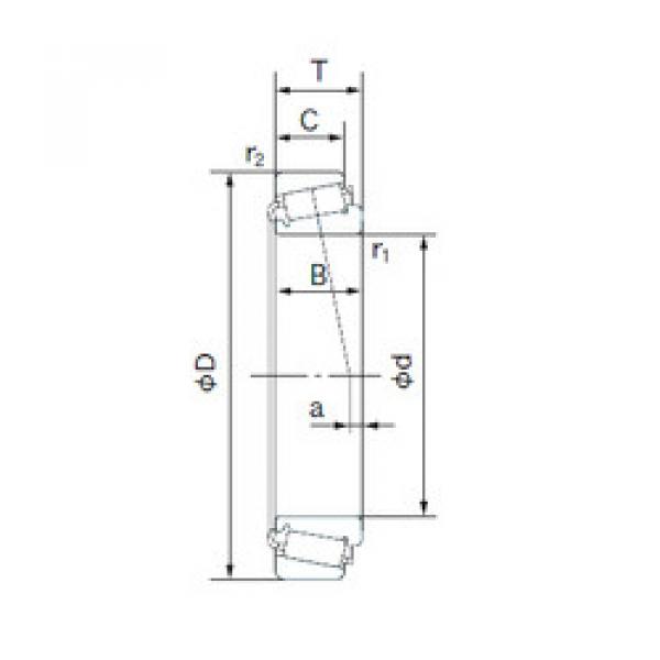 Bearing 866/854 NACHI #1 image