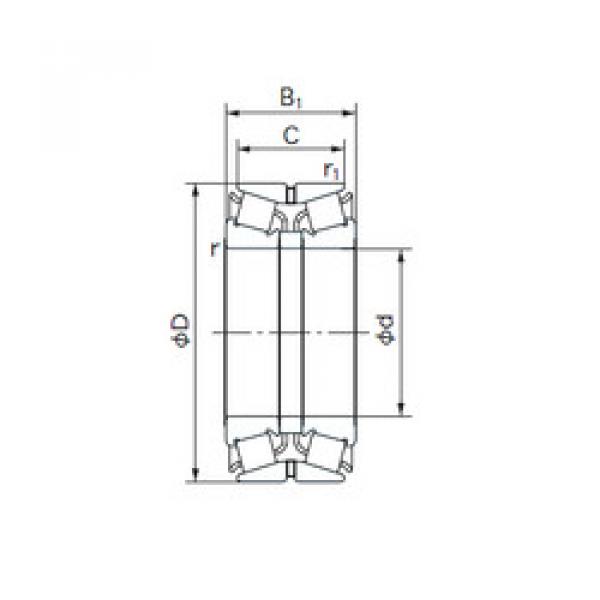 Bearing 85KBE03 NACHI #1 image