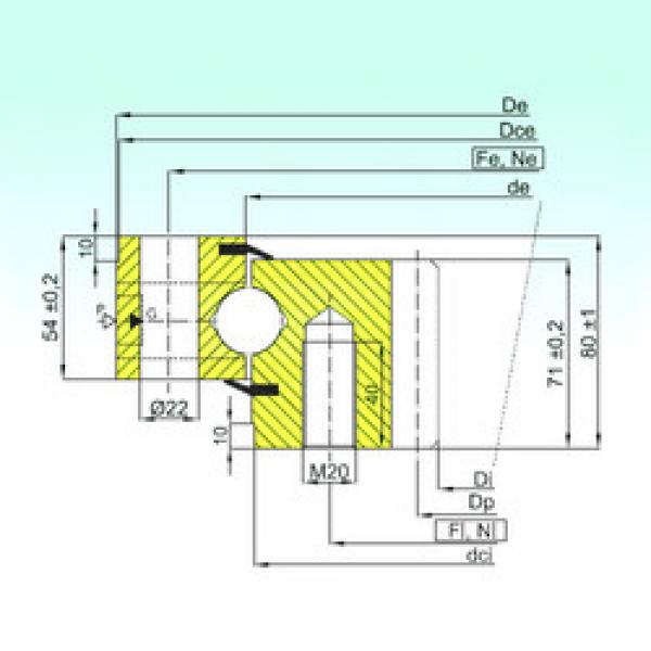 Bearing ZB1.25.1255.201-2SPTN ISB #1 image