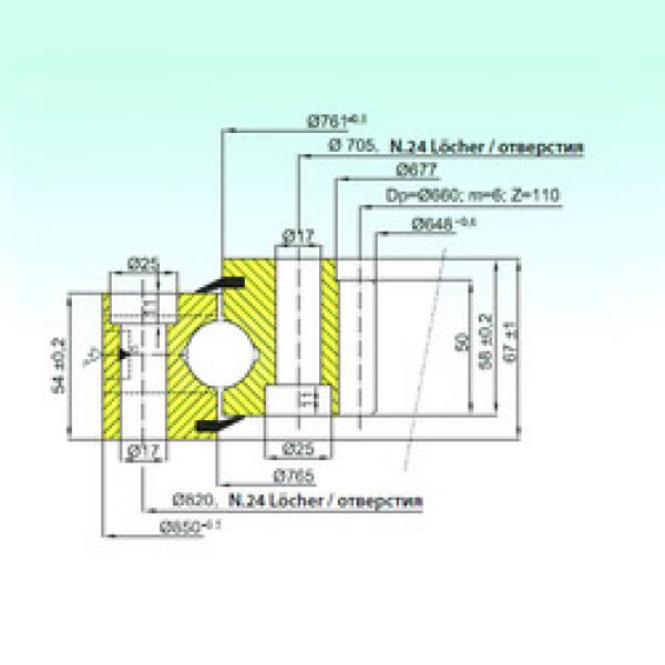 Bearing ZB1.25.0763.200-1SPPN ISB #1 image