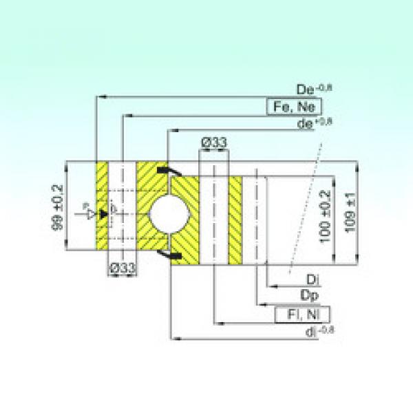 Bearing ZB1.50.2490.400-1SPPN ISB #1 image