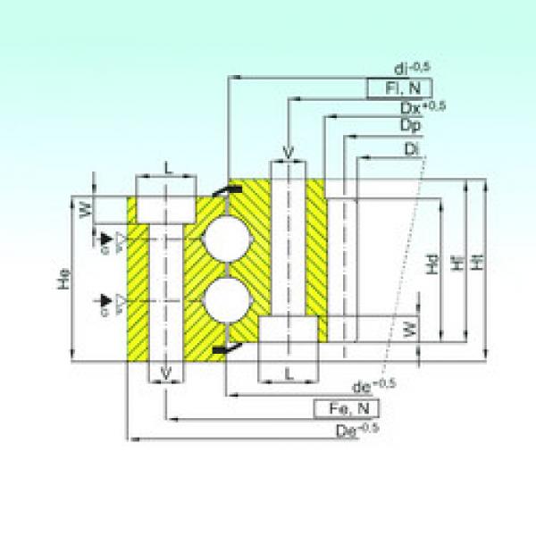 Bearing ZB2.25.0972.400-1SPPN ISB #1 image