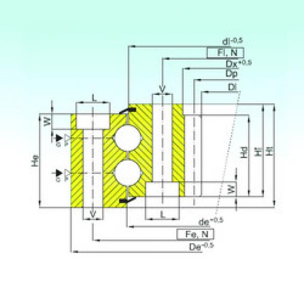 Bearing ZB2.30.1613.200-1SPPN ISB #1 image