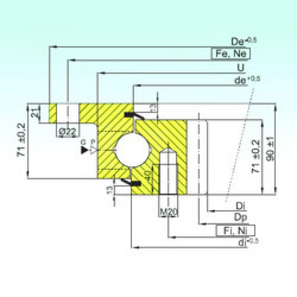 Bearing ZBL.30.1155.200-1SPTN ISB #1 image