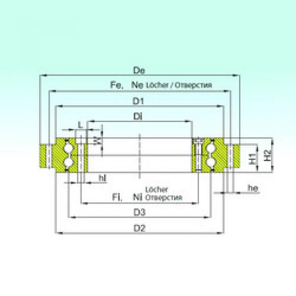 Bearing ZKLDF100 ISB #1 image