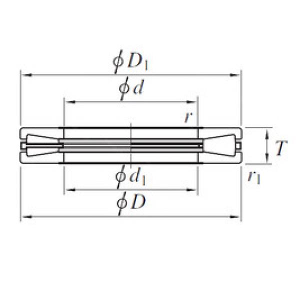 Bearing T661 KOYO #1 image