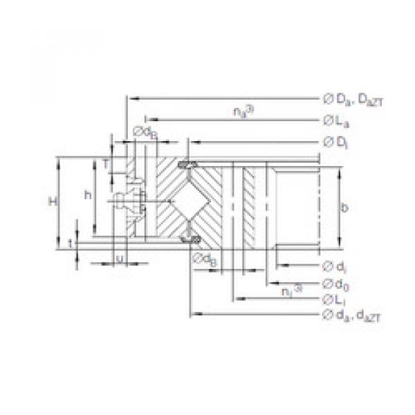 Bearing XI 12 0288 N INA #1 image