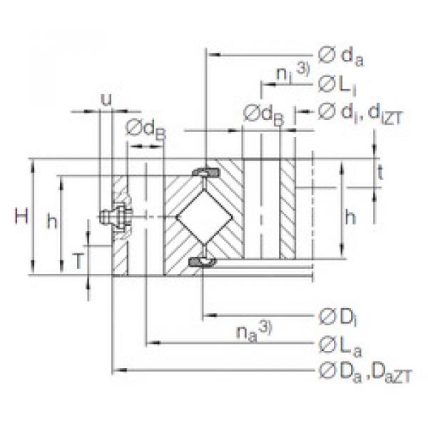 Bearing XU 12 0179 INA #1 image