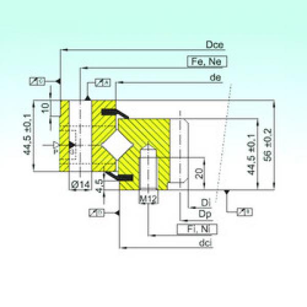 Bearing ZR1.14.0744.201-3SPTN ISB #1 image