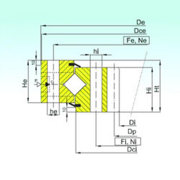 Bearing ZR1.36.1304.400-1SPPN ISB #1 image