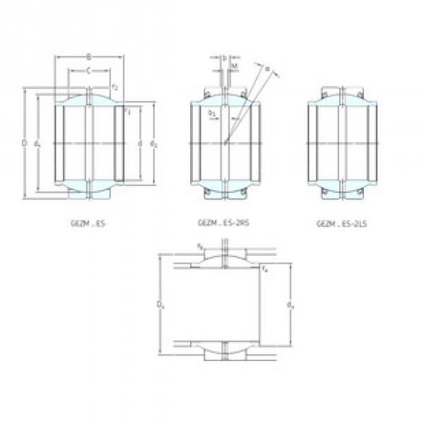 Bearing GEZM312ES-2RS SKF #1 image