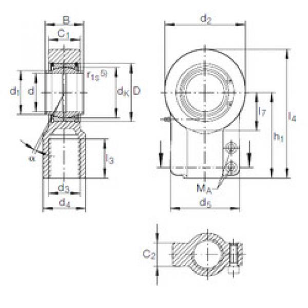 Bearing GIHN-K 160 LO INA #1 image