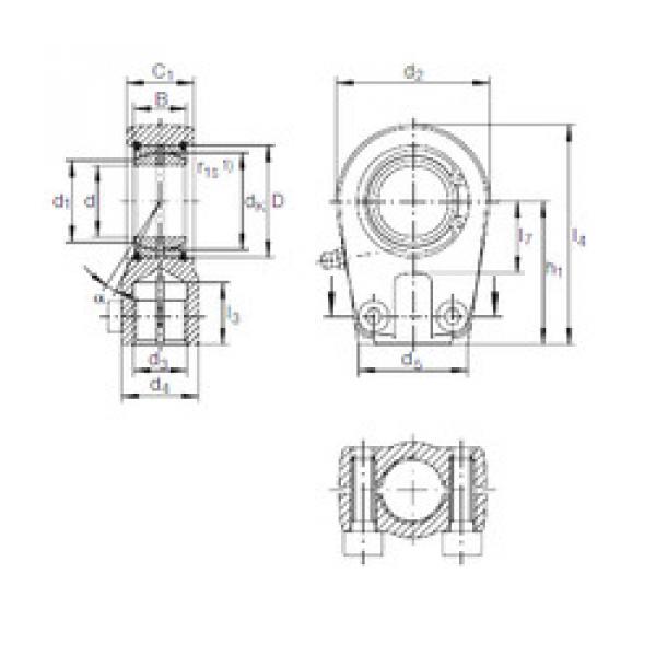 Bearing GIHRK 50 DO INA #1 image