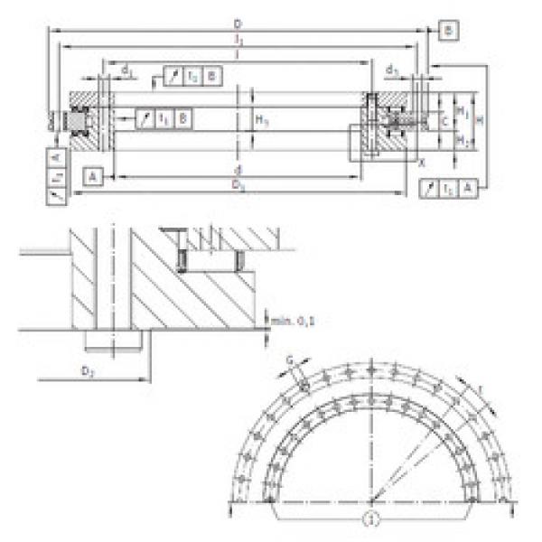 Bearing YRTE460 INA #1 image