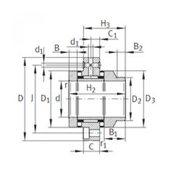 Bearing ZARF1560-L-TV INA #1 image