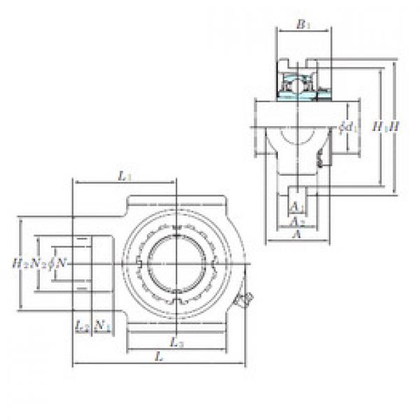 Bearing UKT320 KOYO #1 image