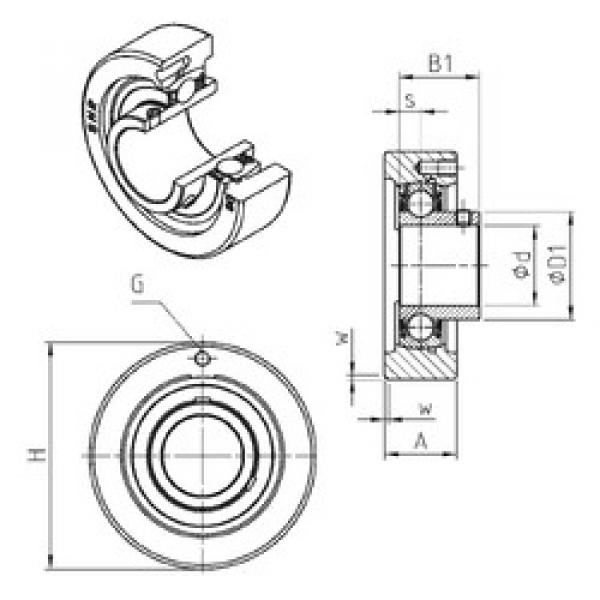 Bearing USC210 SNR #1 image