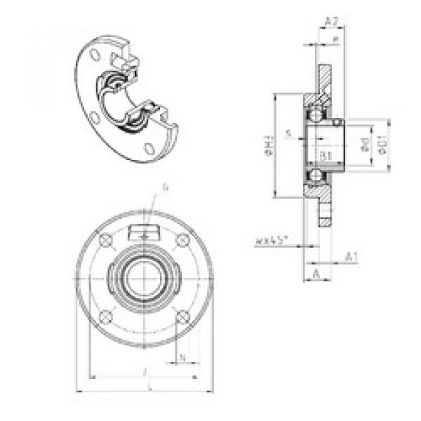 Bearing USFCE202 SNR #1 image