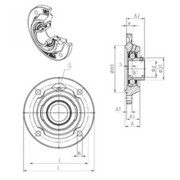 Bearing USFEE207 SNR #1 image