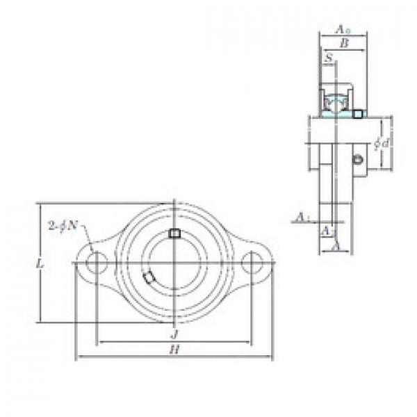 Bearing USFL002S6 KOYO #1 image