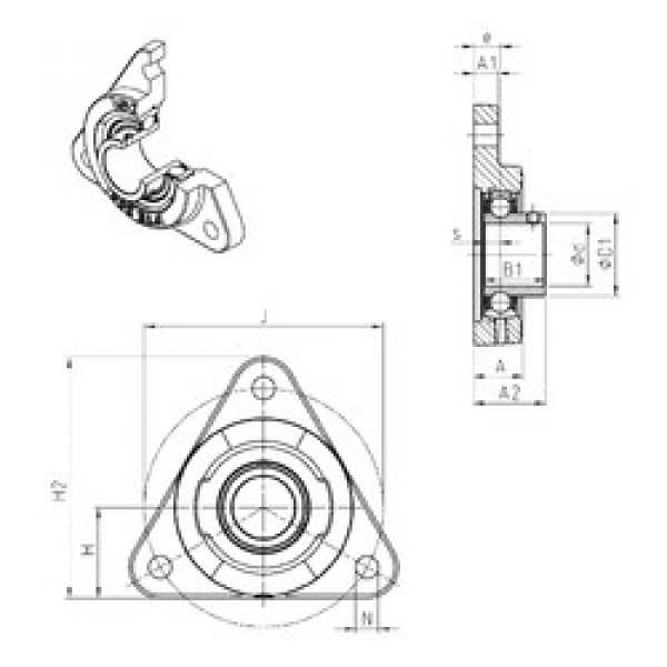 Bearing USFTE205 SNR #1 image