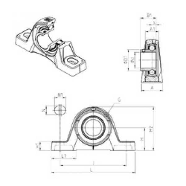 Bearing USPE212 SNR #1 image