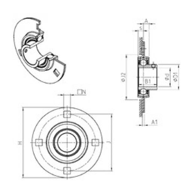 Bearing USPF212 SNR #1 image