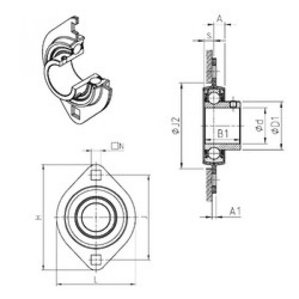 Bearing USPFL204 SNR #1 image