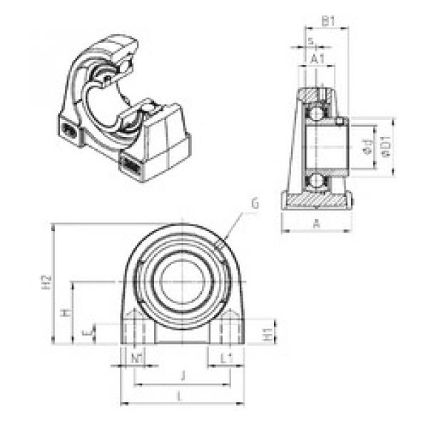 Bearing USPG204 SNR #1 image