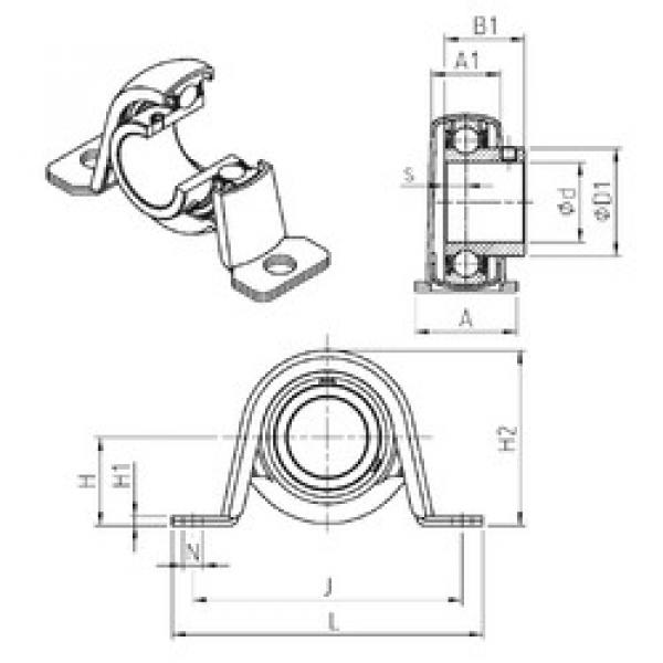 Bearing USPP206 SNR #1 image