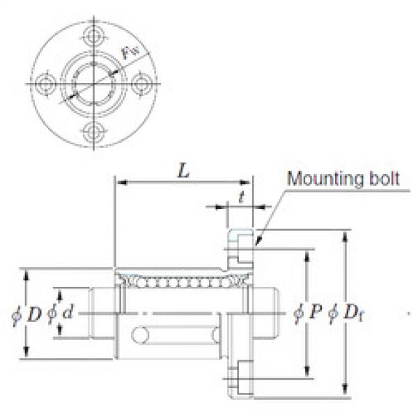 Bearing SDMF10 KOYO #1 image