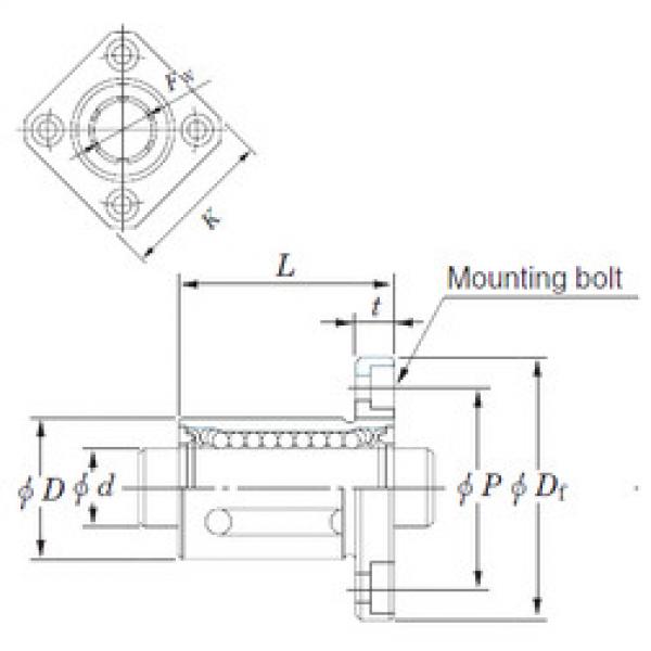 Bearing SDMK16 KOYO #1 image