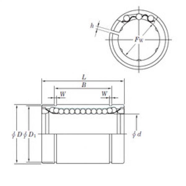 Bearing SESDM25 AJ KOYO #1 image