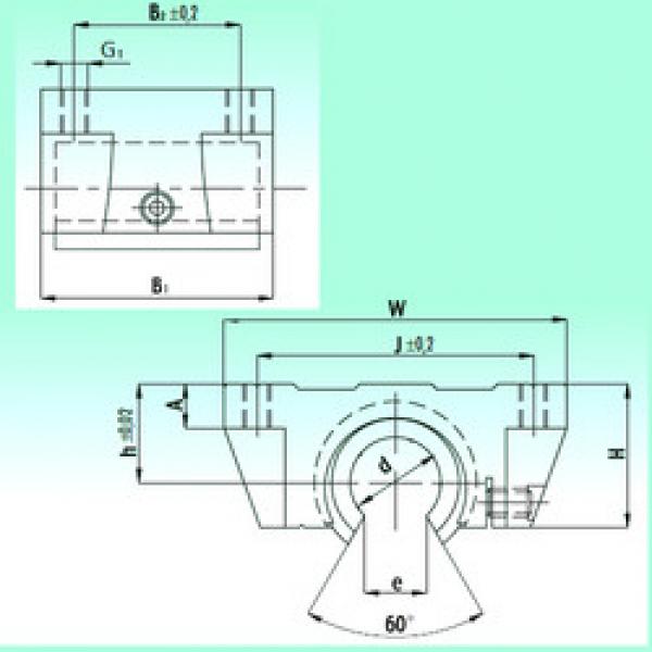 Bearing TBR 25-UU NBS #1 image