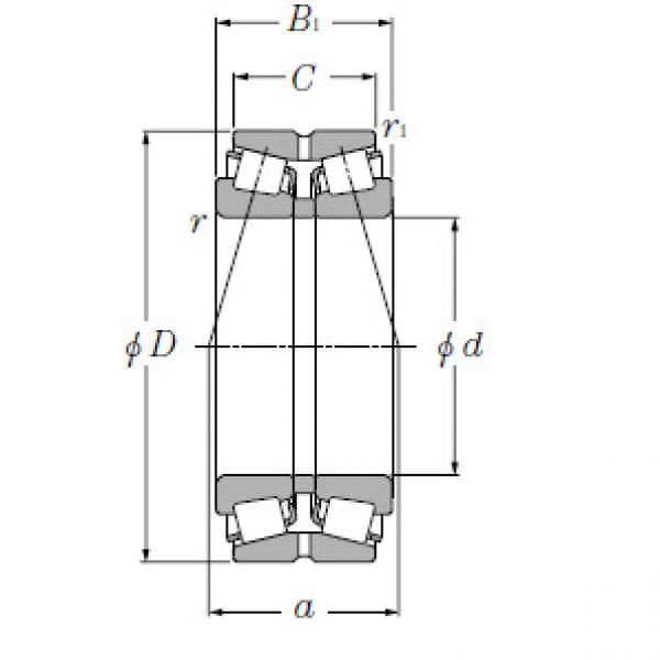 Bearing M255449D/M255410A+A #2 image