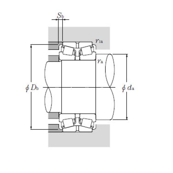 Bearing T-LM742749D/LM742710+A #1 image