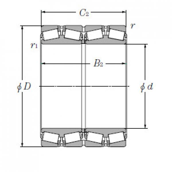 Bearing T-LM869449D/LM869410/LM869410D #2 image