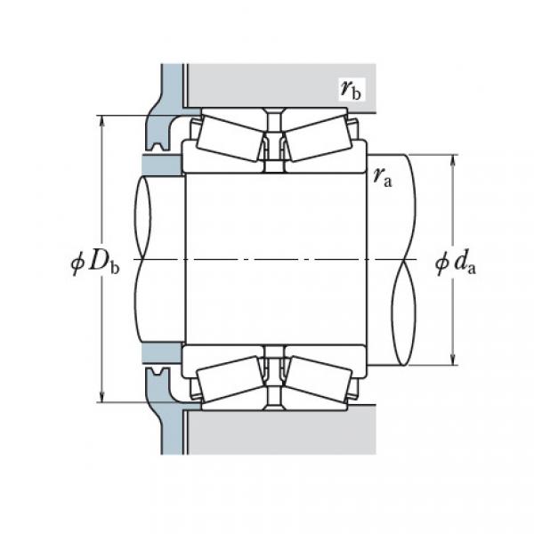 Bearing EE722111D/722185+K #1 image