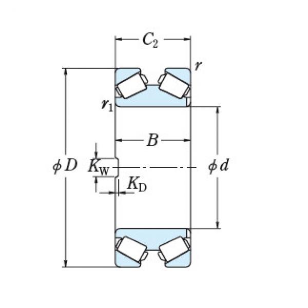 Bearing 305KDH5551+K #1 image